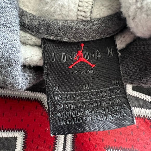 Jordan Kids Gray Hoodie with Red 23 Graphic - Picture 3 of 4